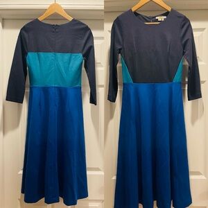 Women’s Boden ponte midi dress - size 4